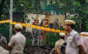 6 dead, several trapped as wall collapses inside Delhi