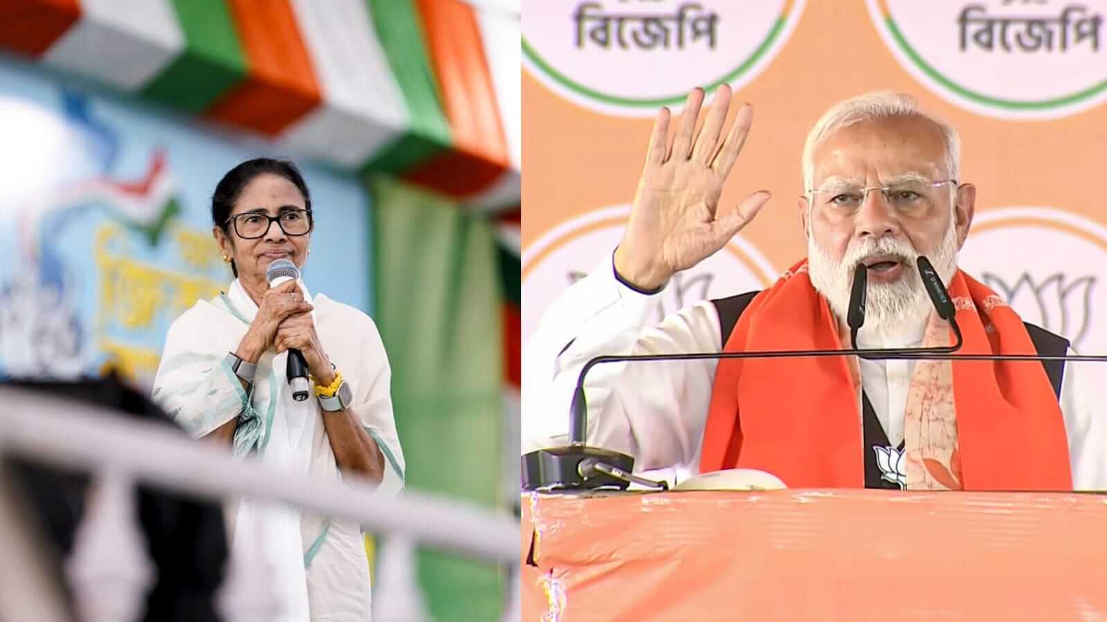BJP edge in Bengal, say 4 exit polls, two predict Mamata Banerjee win