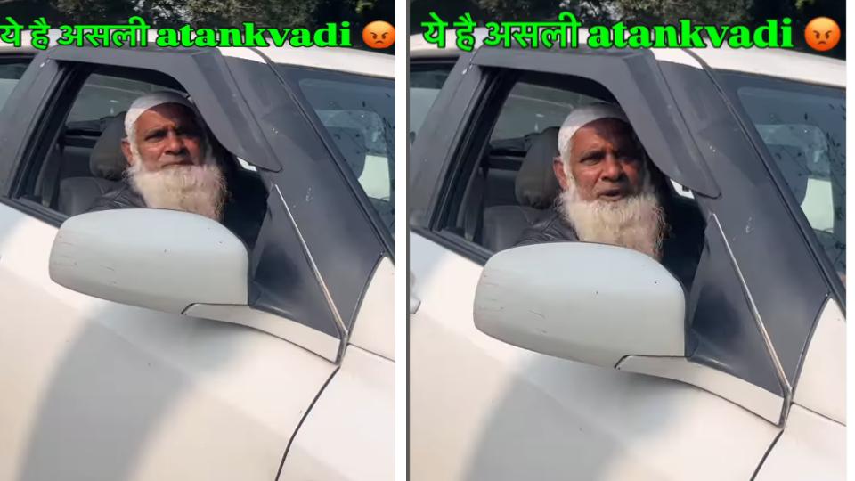 Video of Muslim Cab Driver threatened to chant Jai Shri Ram near Taj Mahal