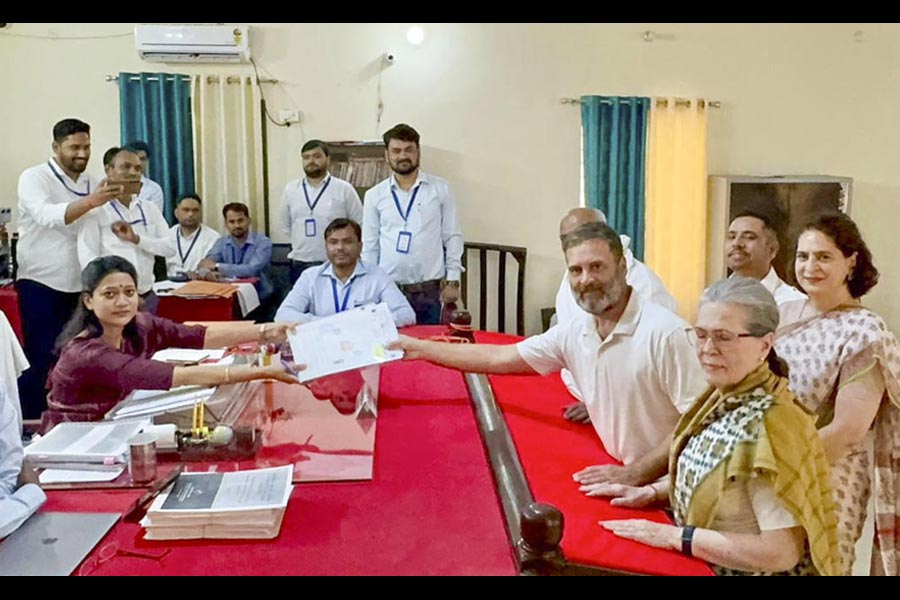 Congress Leader Rahul Gandhi Files His Nomination From Raebareli 