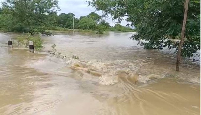 manyriversinspateduetoheavyrainfallacrossodishastate
