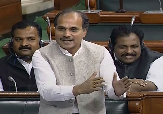 delhiriots:defeatofhumanityamitshahshouldexplainsaysadhirranjanchowdhuryinloksabha