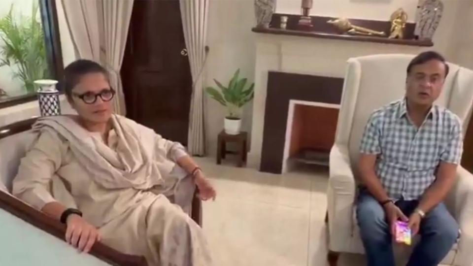 TMC Sushmita Quits Party and Rajya Sabha, Meets Himanta
