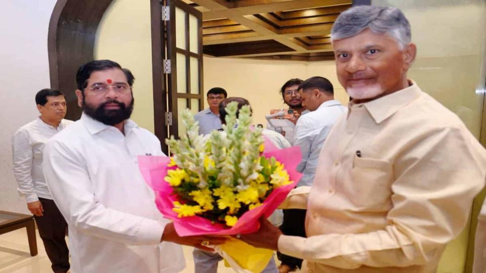 andhrapradeshcmnaidumeetsshindediscussespoliticscooperation