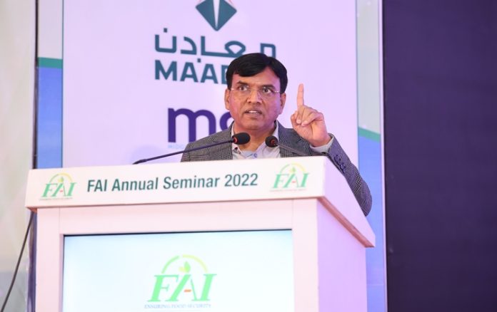 unionministerforchemicalsandfertilizersdrmansukhmandaviyainauguratesfaiannualseminaratnewdelhi