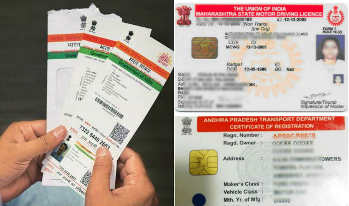 drivinglicencestobelinkedwithaadhaar:centretosc