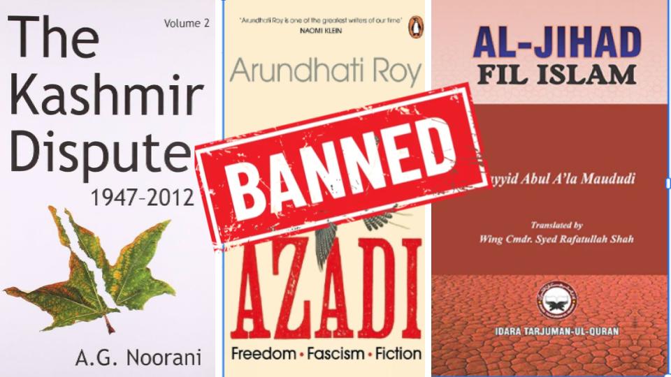 Jammu and Kashmir bans 25 books 