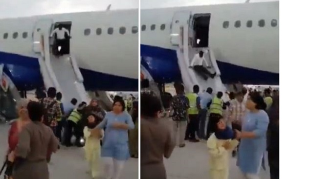 smokedetectedonindigoflightatbengaluruairportpassengersevacuated