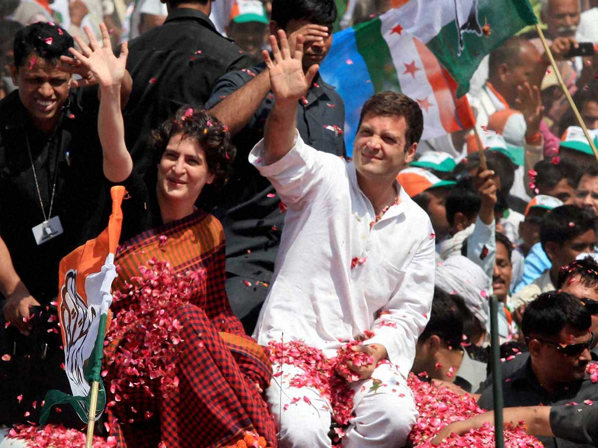 happytocontestfromvaranasiifcongresschiefrahulasksme:priyankagandhivadra