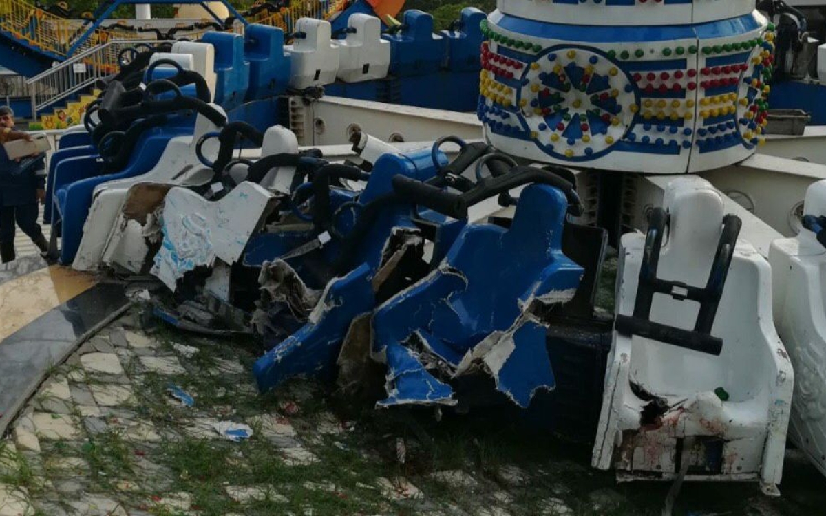 2killed27injuredasridecollapsesatadventureparkingujarat