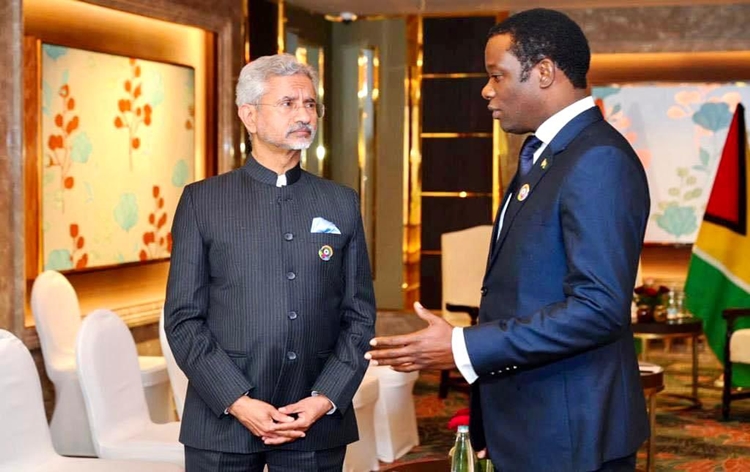 unionministerdrsjaishankarextendsgreetingstoguyaneseforeignministerhughtoddandgovtandpeopleofguyana