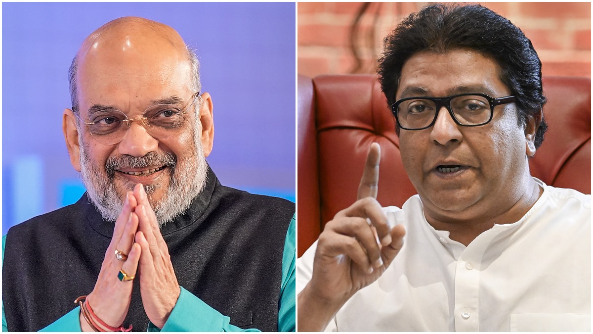 Raj Thackeray meets Amit Shah