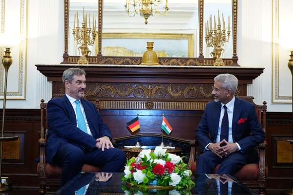 eamjaishankarmeetsministerpresidentofthegermanstateofbavariamarkussöder