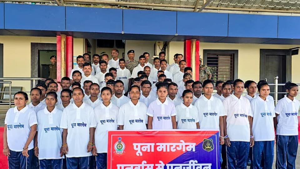 Twenty-nine Naxalites surrender in Chhattisgarh