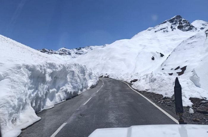 BRO Opened Leh – Manali National Highway For Movement Of Army Vehicles