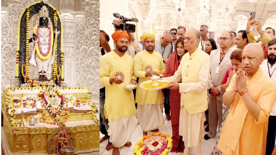 Mauritius PM Navin Chandra Ram Gulam Visits Ayodhya