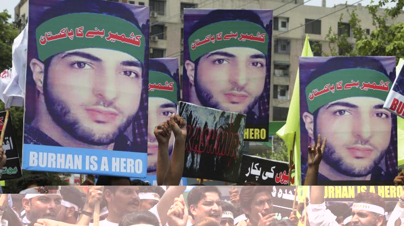 indiaslamspakforglorifyingmilitantburhanwani