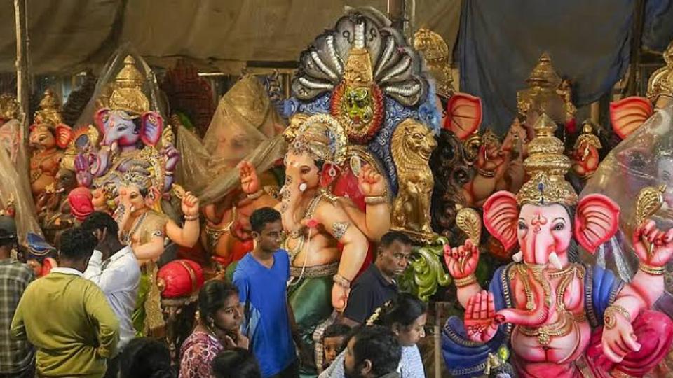 Devotees Throng Temples in Bengaluru on Gauri-Ganesh Festival