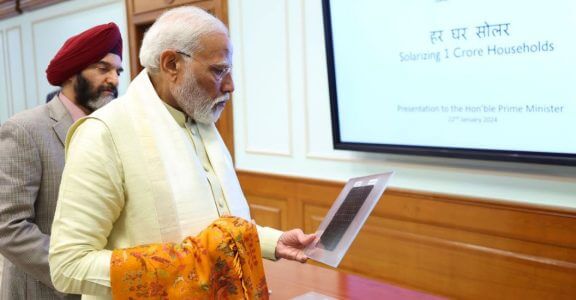 pmmodiannouncetoinstallsolarpanelson1crorehousesafterayodhyareturn