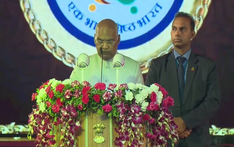 prezramnathkovindinauguratesannualmadhavpurmelaingujarat