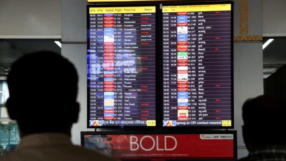 180 flights from Mumbai, Delhi and Bengaluru cancelled 