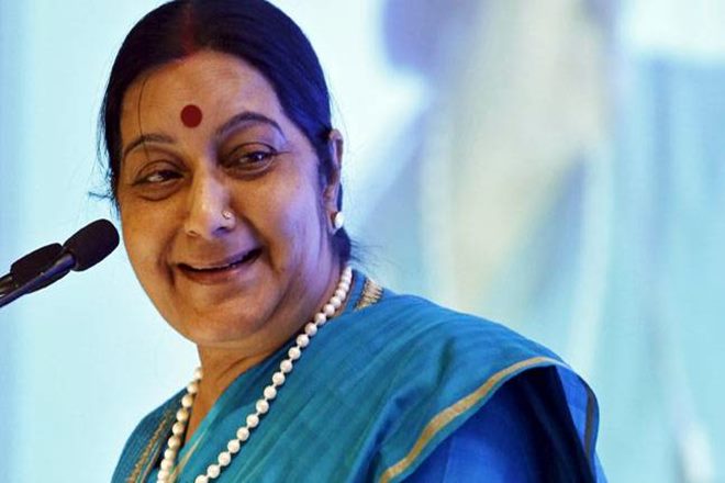 sushmaswarajgiftsmedicalvisastopakpatientsondiwali