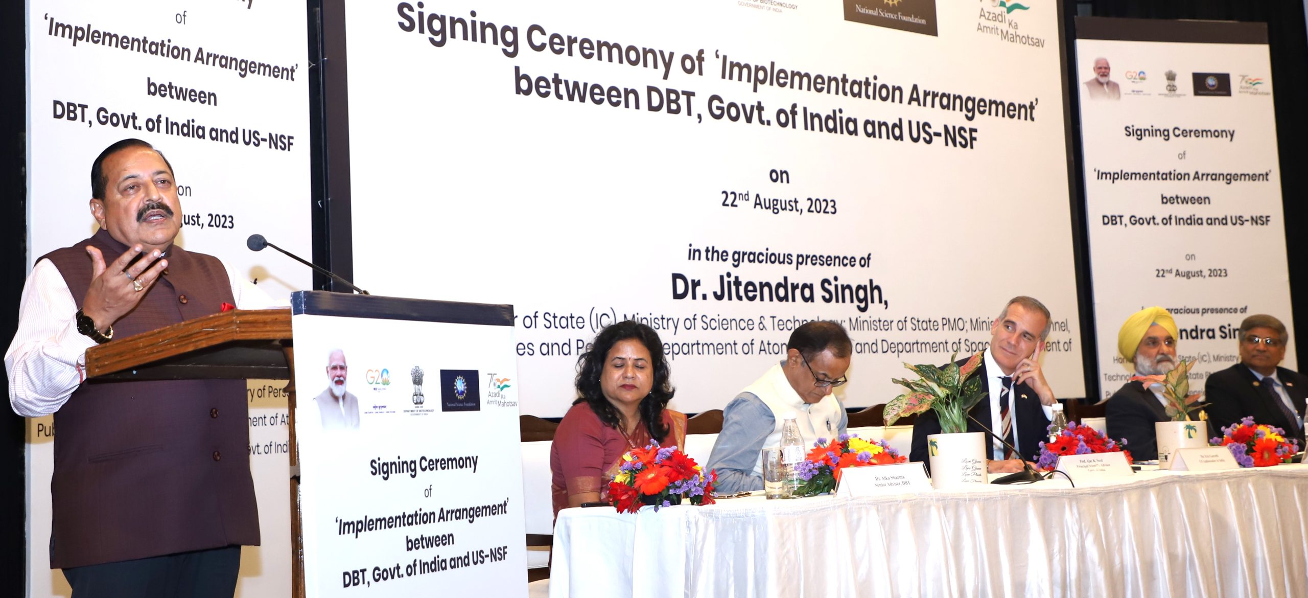 indiaissettoachieve150billiondollarsbioeconomyby2025:unionministerdrjitendrasingh