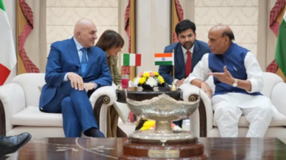 India and Italy sign military cooperation plan 2026-27