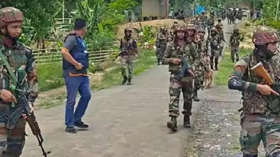 CRPF Jawan Injured In Manipur Gunfight, Several Houses Burnt