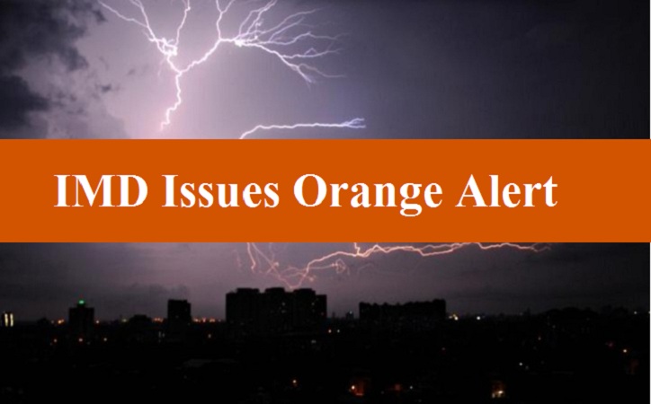 imdissuesorangealertforheavyrainfallthunderstormlightningindifferentpartsofcountry