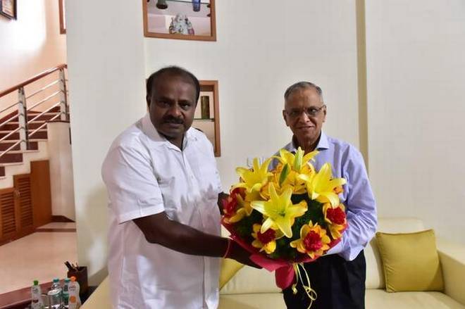 cmhdkumaraswamymetinfosysfoundernrnarayanamurthy