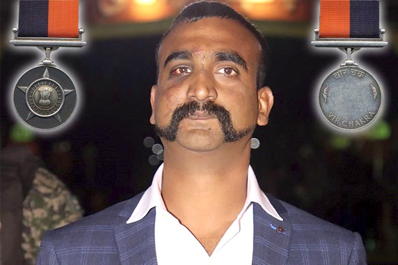 wingcommanderabhinandanlikelytogetvirchakra