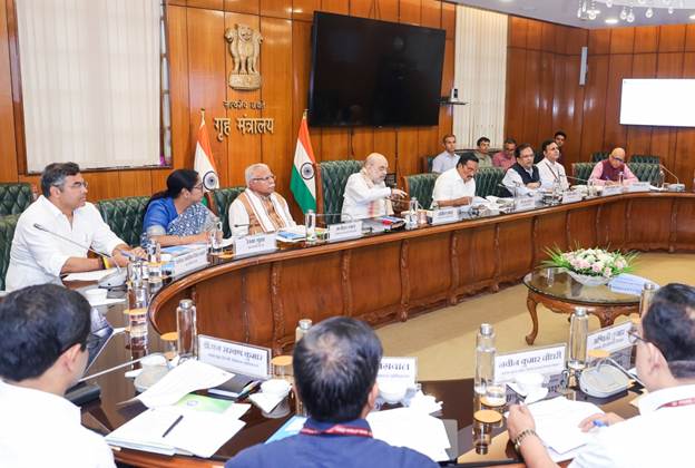 Home Minister Amit Shah chairs high-level review meeting on Yamuna rejuvenation in New Delhi