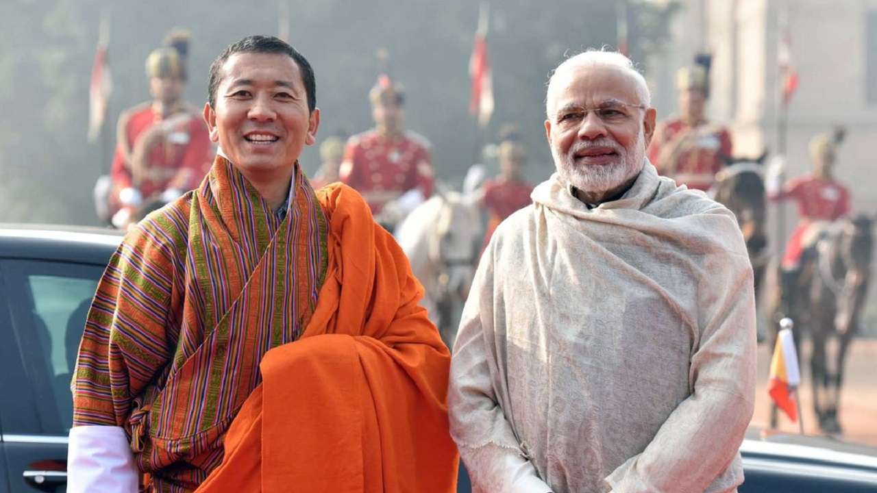 pmmodiannouncesrs4500crorefinancialassistanceforbhutan’sfiveyearplan