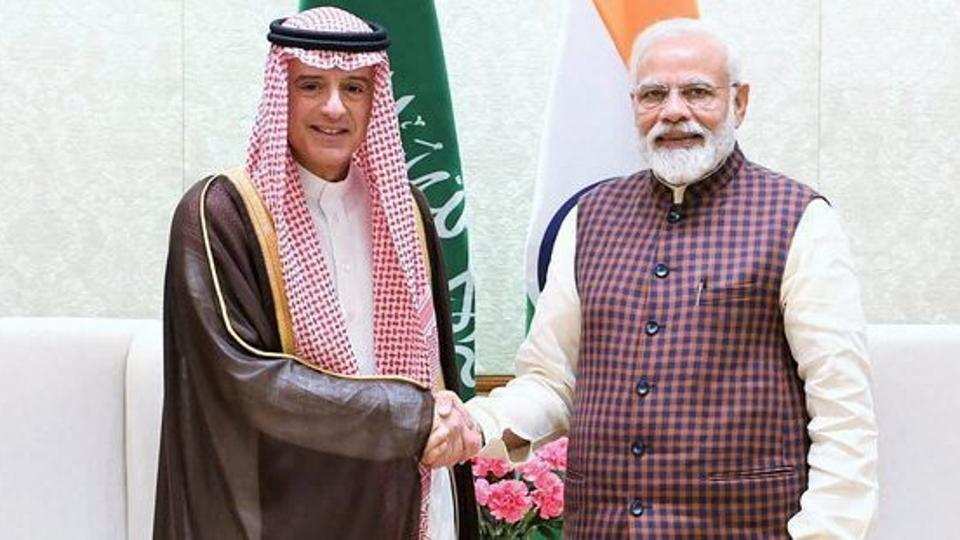 saudiministerofstateforforeignaffairsadelaljubeirmeetspmmodi