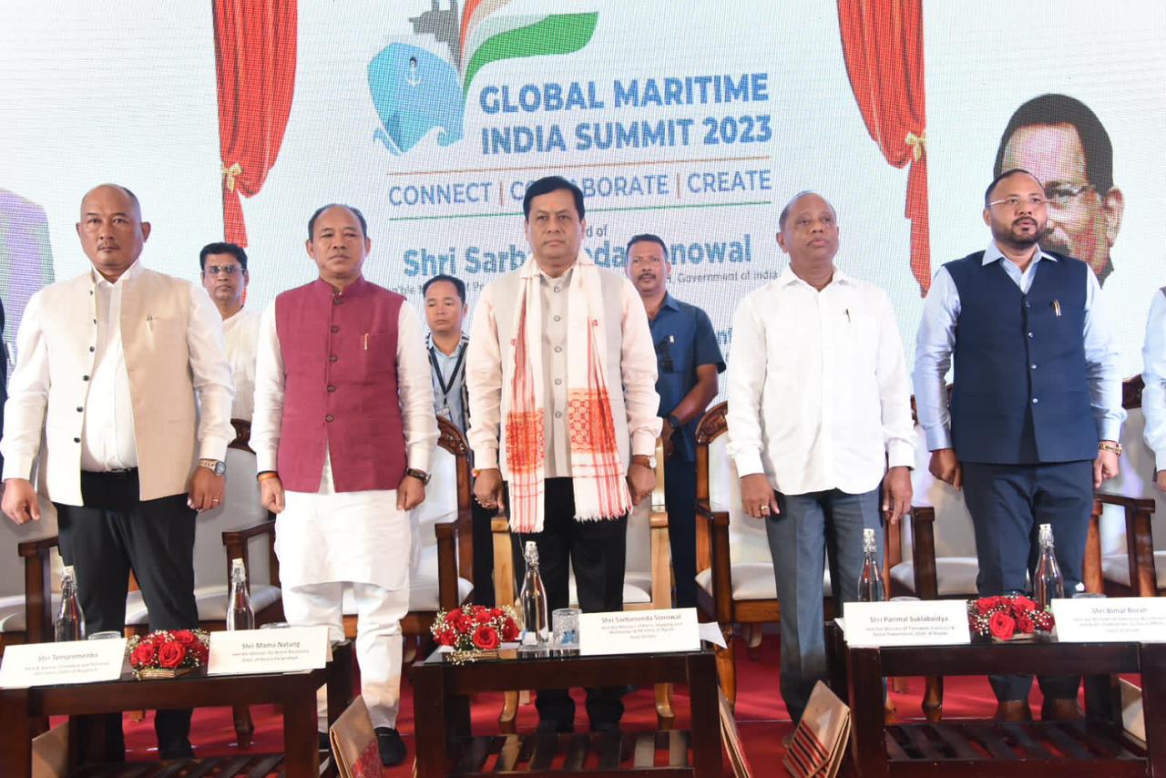 unionministersarbanandasonowalinauguratesroadshowforensuingglobalmaritimesummitinchennai