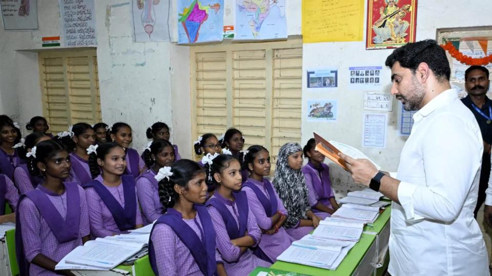 School Textbooks Revised To Erase Gender Stereotypes, says Lokesh