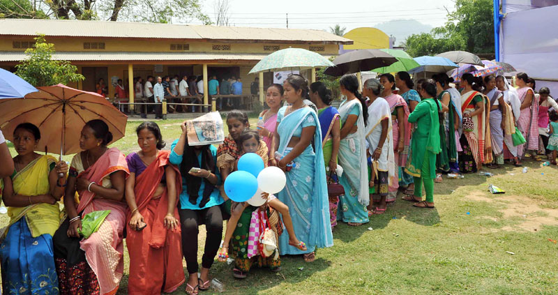 82%pollingrecordedinassamfinalphase