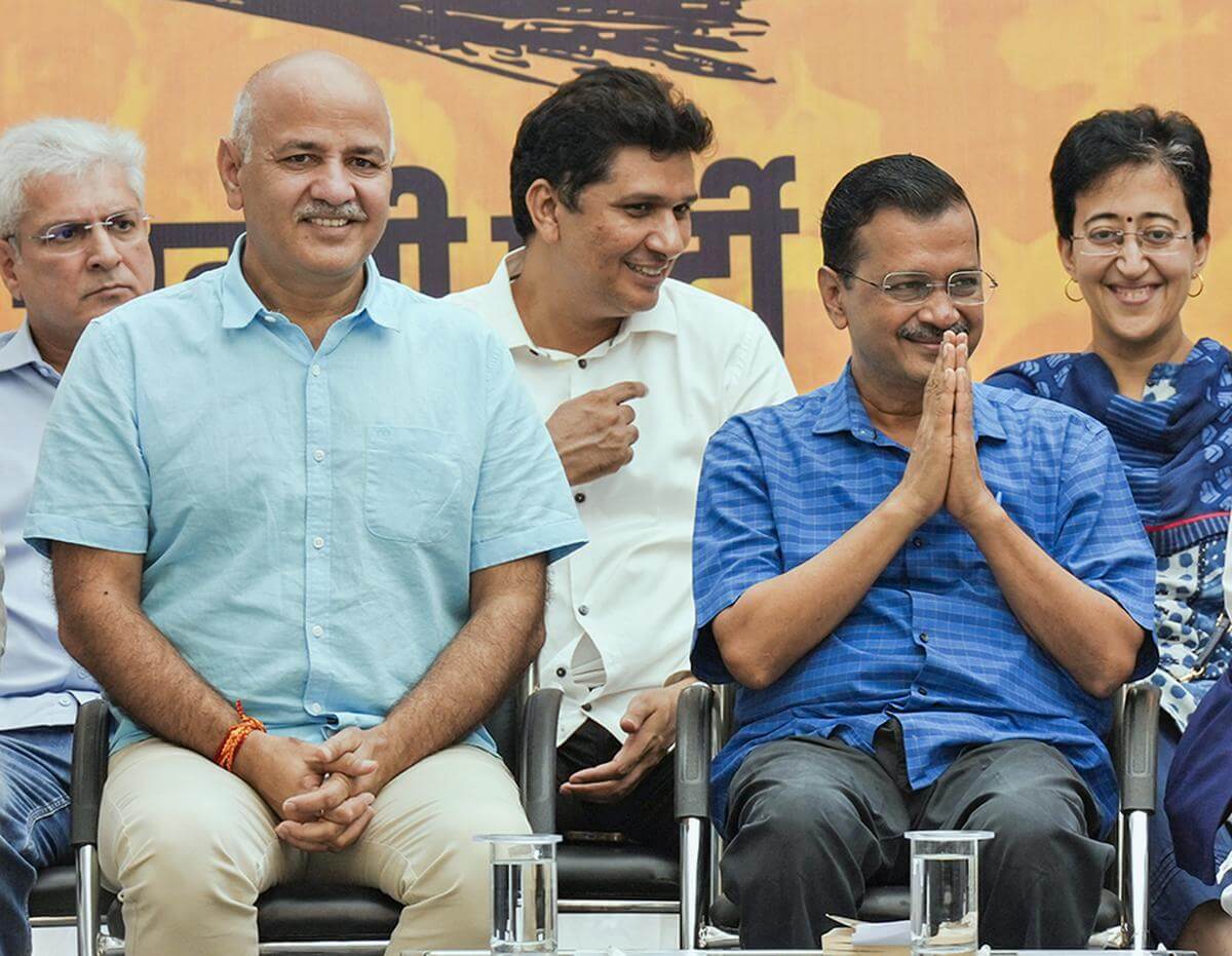 manishsisodiatoreturnasdelhideputycmsayskejriwalatpollrally