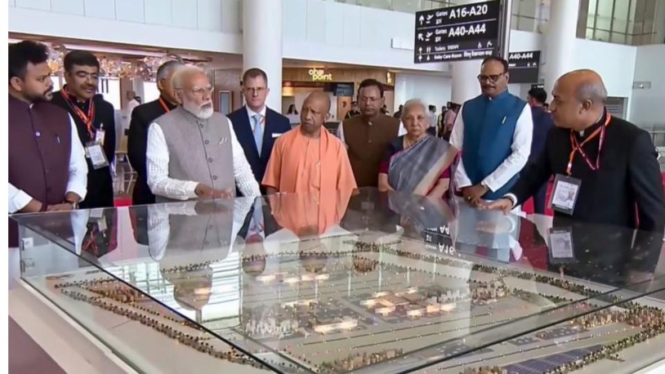 PM Modi Inaugurates Noida International Airport Phase I At Jewar