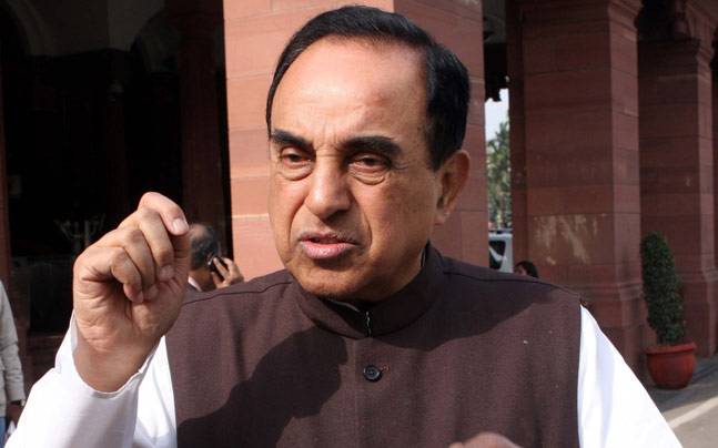 subramanianswamyattackscongressovermouthpieceheadline