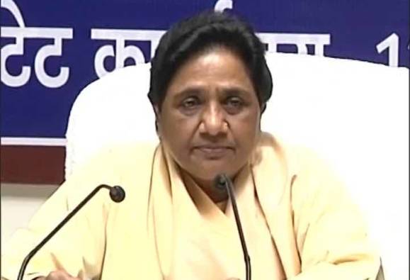 rssattackingminoritiesinthenameofcowslaughter:mayawati