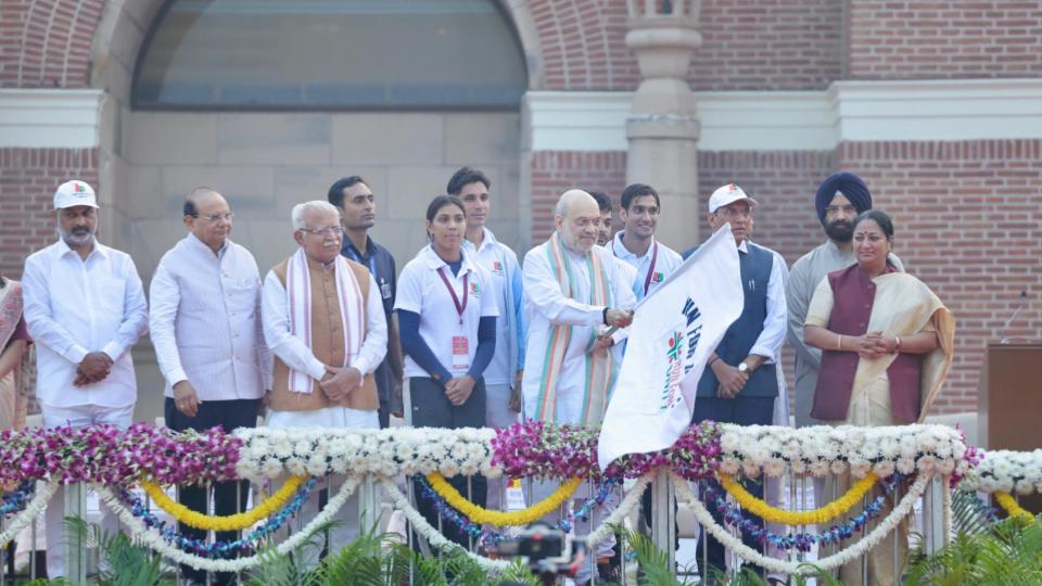 Home Minister Amit Shah Flags Off 