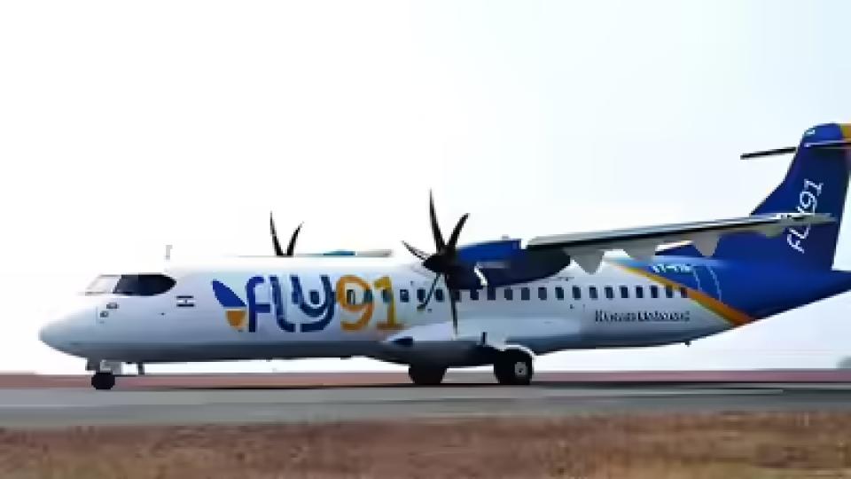 Fly91 Flight to Hubballi Diverted to Bengaluru 