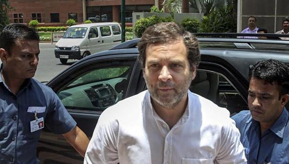 rahulappearsbeforepatnacourtaccusesmodigovtofhoundingdissenters