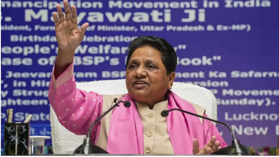 Mayawati urges Centre and states to aid rain-hit families