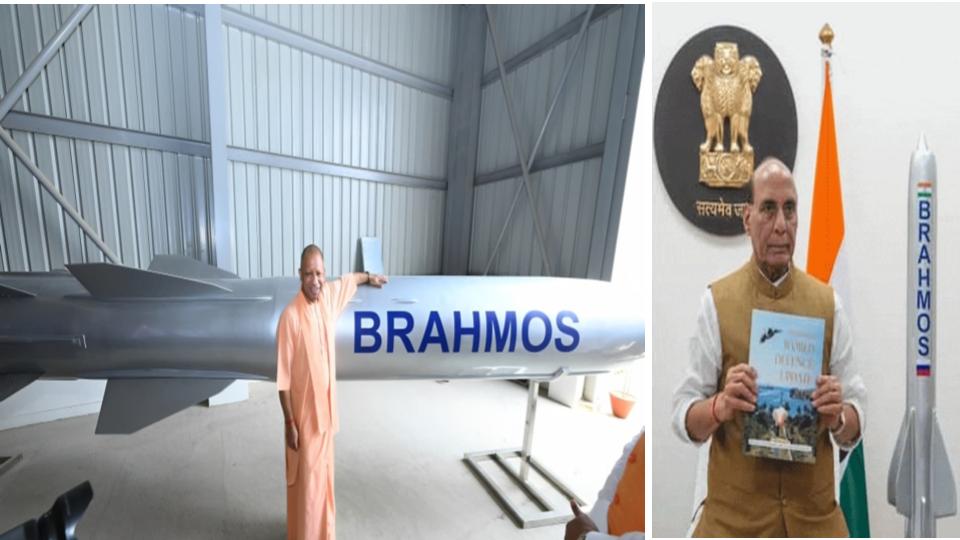 Rajnath, Yogi flag off first batch of BrahMos missiles from Lucknow