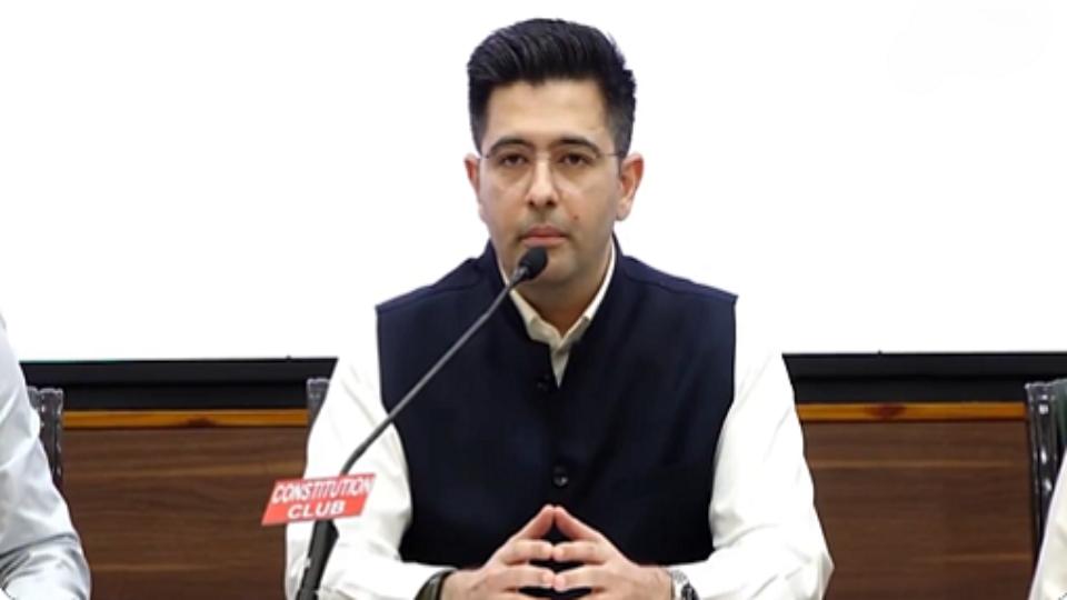 Raghav Chadha’s name added to voters list 