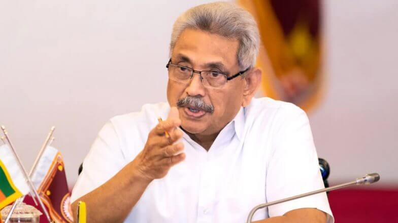 srilankapresidentgotabayarajapaksastillincountrysaysspeaker