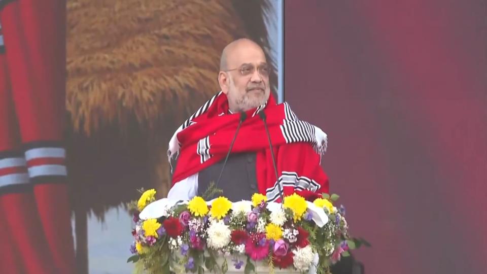 Amit Shah Attends Takam Mising Porin Kebang Youth Festival In Assam